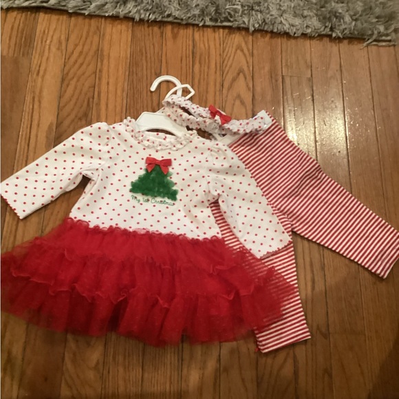 First Christmas Girls 3 Piece Set - Picture 2 of 5